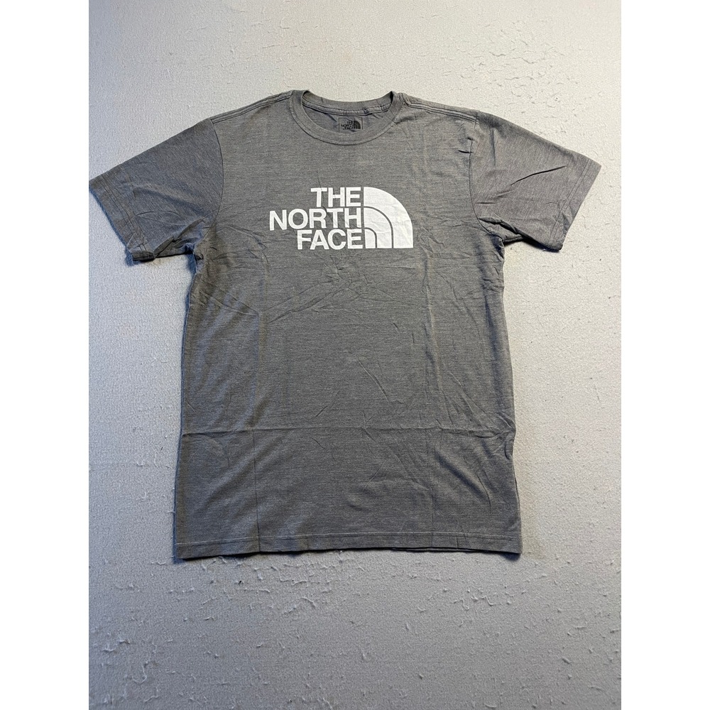 The North Face T-Shirt Poly Cotton Viscose Gray Medium Mens
